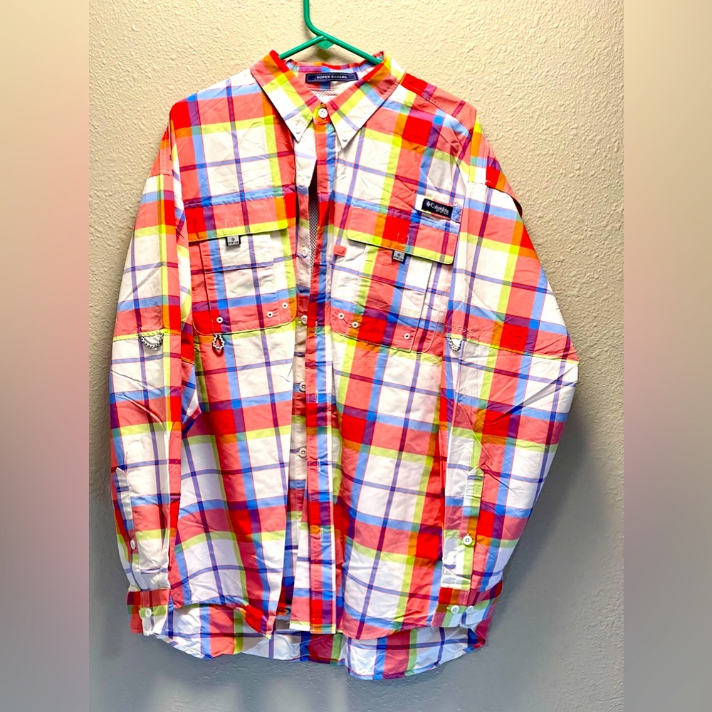 Columbia PFG Super Bahama Long Sleeve- Men’s XL- NWOT